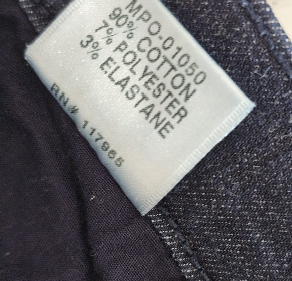 J Brand Carina Zipper Skinny High Rise Dark Blue Jeans 26 Preowned - Picture 11 of 11